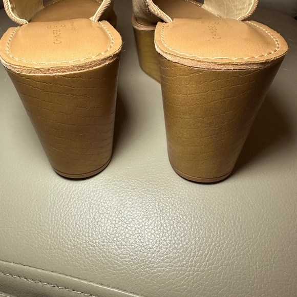 Chinese Laundry Women's Wedge Sandal Camel Natural Color - Womens Size 8 - NWOB - Picture 6 of 7